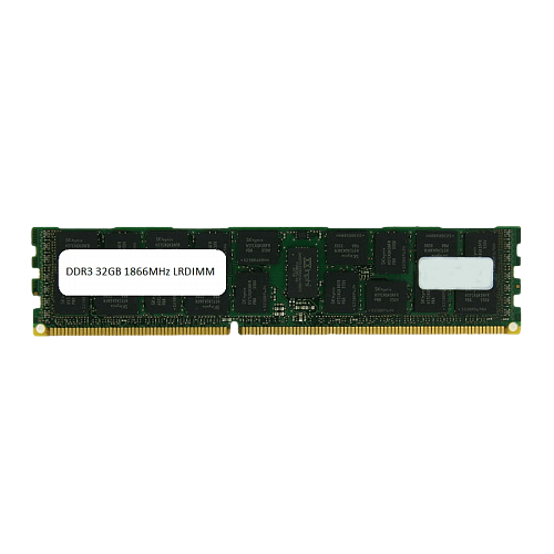 Модуль серверной памяти б/у Micron DDR3 32GB MT72JSZS4G72LZ-1G9 1866MHz LRDIMM